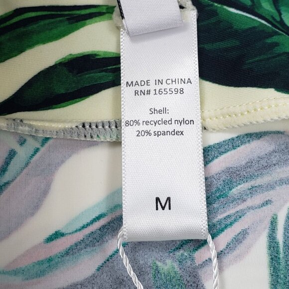 Andie Swim The Waikiki Dress Ivory Palm Tropical Print Summer Dress - Pick Size - Picture 9 of 16